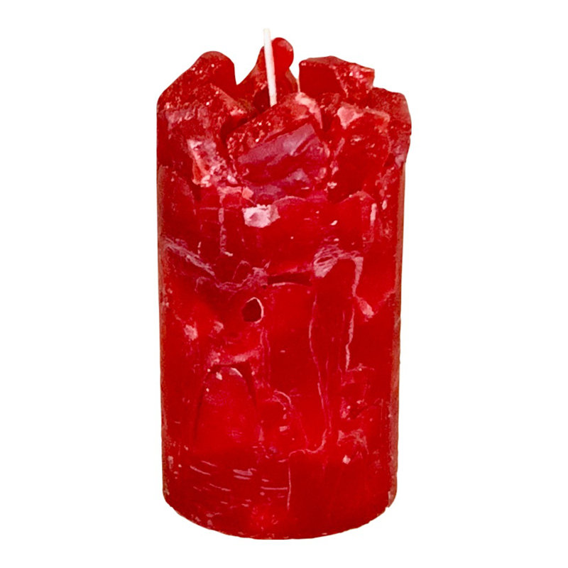 Carole's Candles Apple/Vanilla Scented Pillar Candle Wayfair